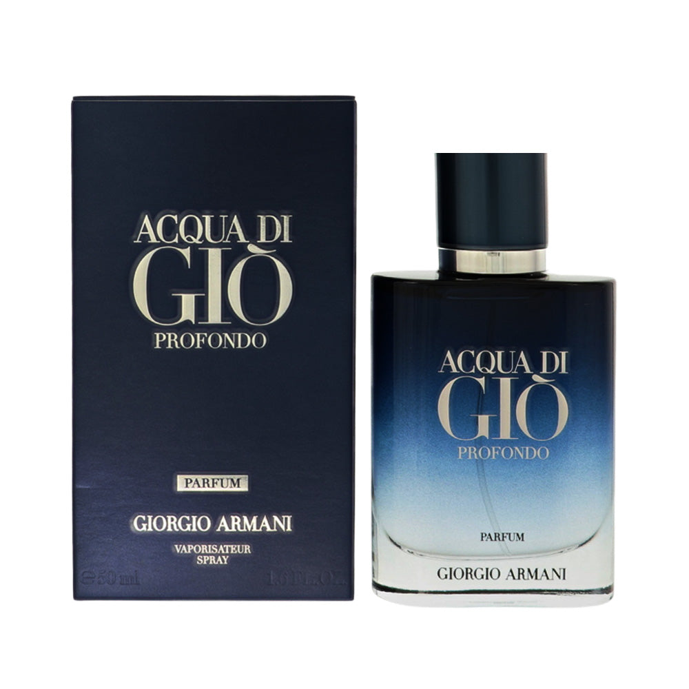 Acqua Di Gio Profondo by Giorgio Armani 1.6 Oz Eau De Parfum for Men