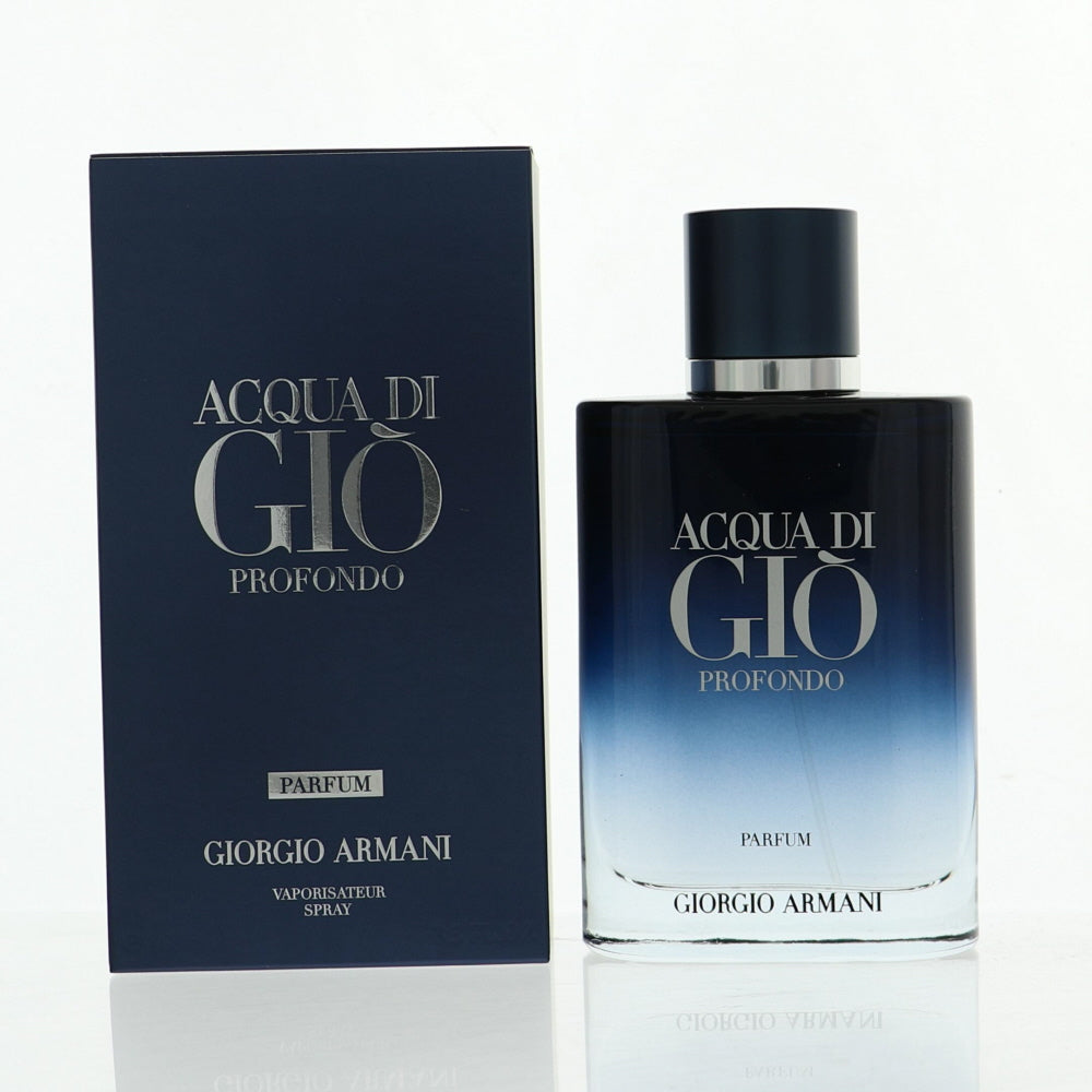 Acqua Di Gio Profondo By Giorgio Armani 3.3 Oz Parfum Spray For Men In Box