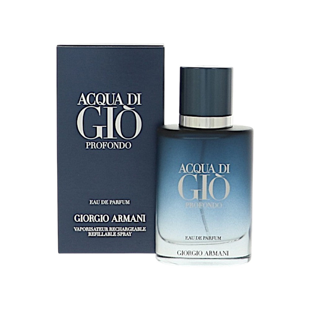 Acqua Di Gio Profondo by Giorgio Armani 1 Oz Eau De Parfum for Men