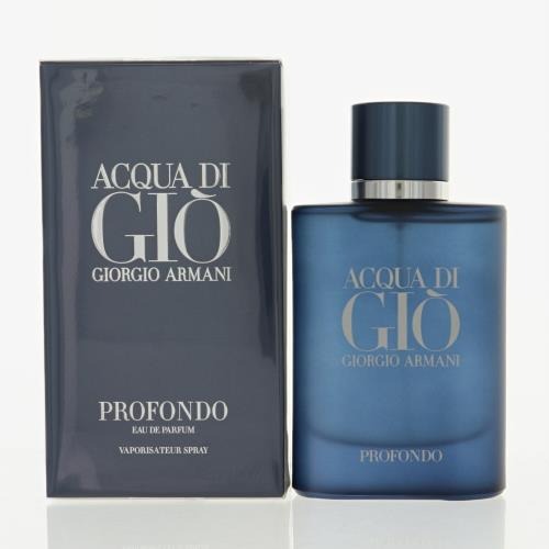 Acqua Di Gio Profondo By Giorgio Armani Cologne 2.5 Oz Eau De Parfum Spray For Men - Box