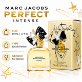 Marc Jacobs Perfect Intense by Marc Jacobs 1.6 Oz Eau De Parfum Spray In Box for Women