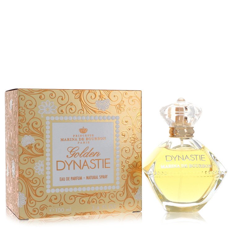 Golden Dynastie by Marina De Bourbon Eau De Parfum Spray 3.4 oz for Women - Premium Designer Fragrance – Available at AAA Beauty