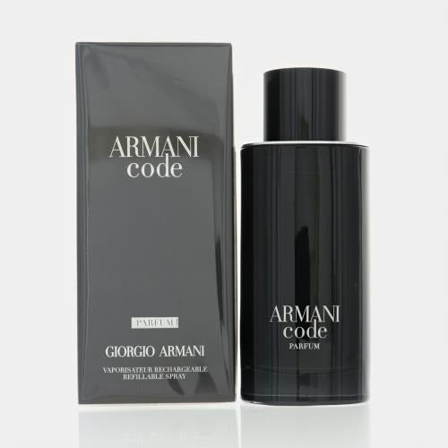 Armani Code By Giorgio Armani Cologne 4.2 Oz Eau De Parfum Refillable Spray For Men - Box