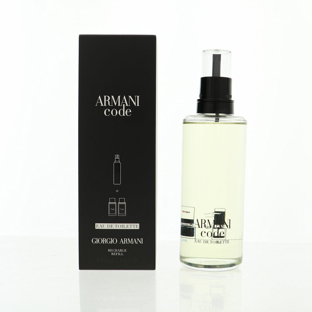 Armani Code By Giorgio Armani Cologne 5 Oz Eau De Toilette Refill For Men - Box