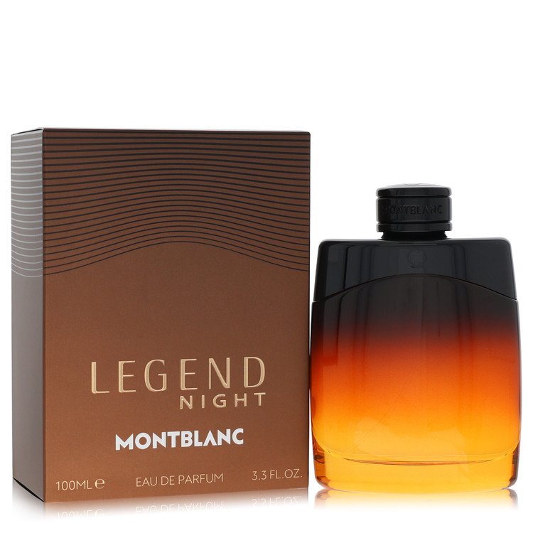 Legend Night by Mont Blanc 3.3 Oz Eau De Parfum Spray for Men