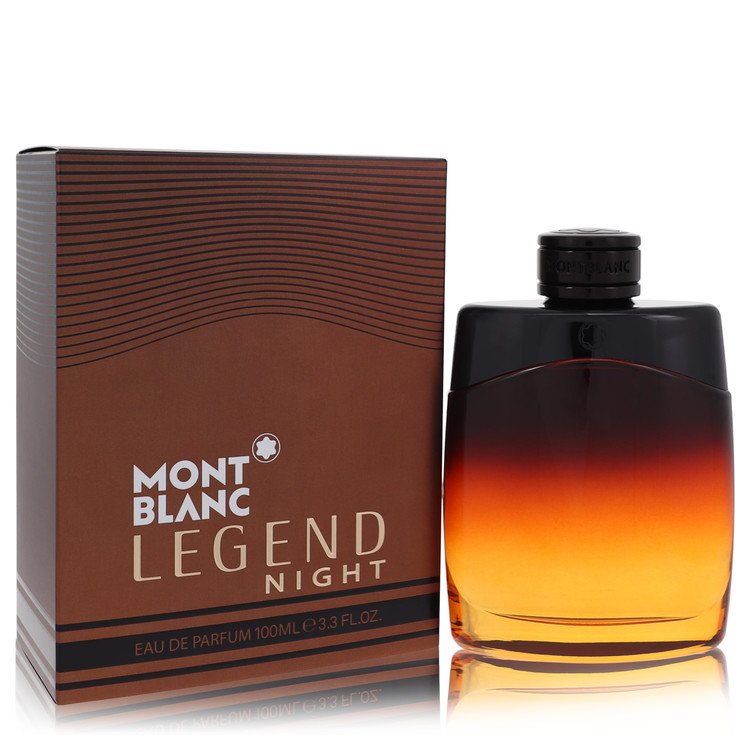 Mont Blanc Legend Night By Mont Blanc 3.3 Oz Eau De Parfum Spray For Men In Box