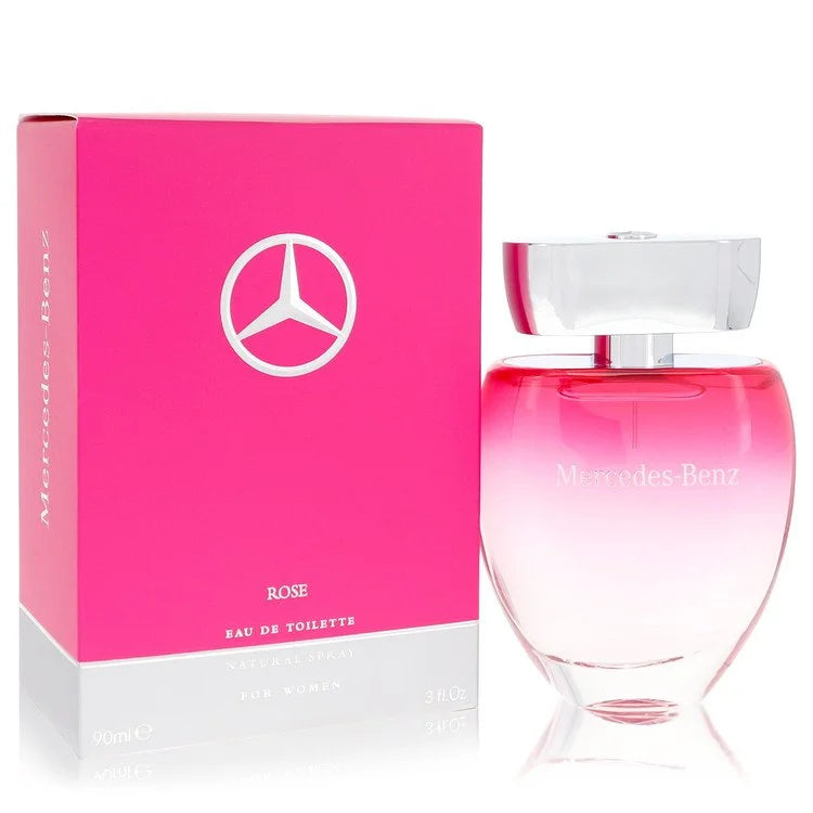Mercedes Benz Rose by Mercedes Benz 3 oz Eau De Toilette Sprayf or Women