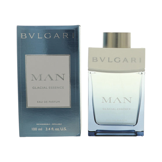 Bvlgari Man Glacial Essence by Bvlgari 3.4 Oz Eau De Parfum Spray In Box for Men
