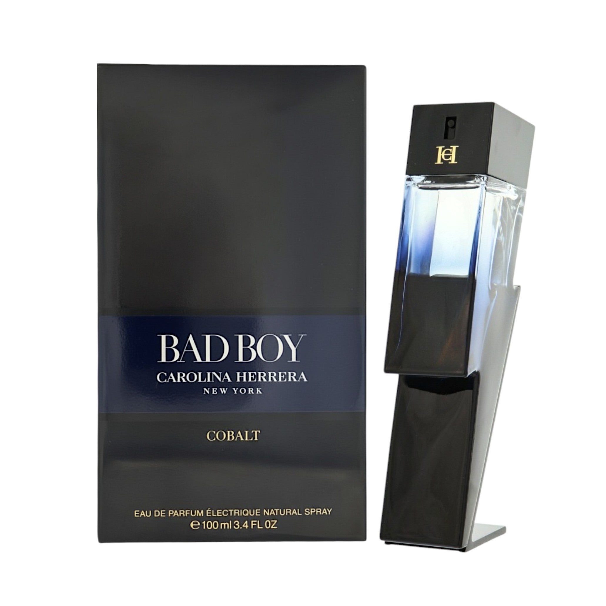 Bad Boy Cobalt by Carolina Herrera 3.4 Oz Eau De Parfum Spray In Box for Men
