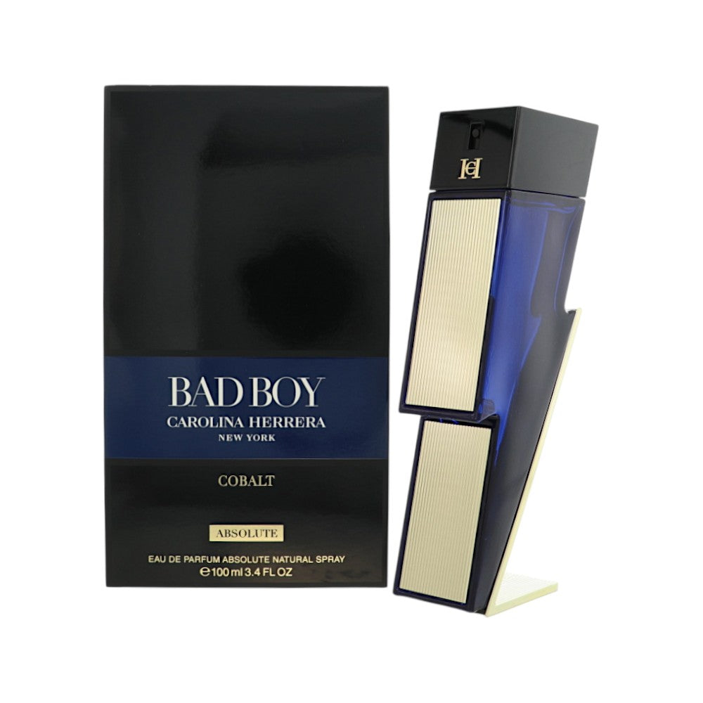 Bad Boy Cobalt Absolute by Carolina Herrera 3.4 Oz Eau De Parfum Spray for Men