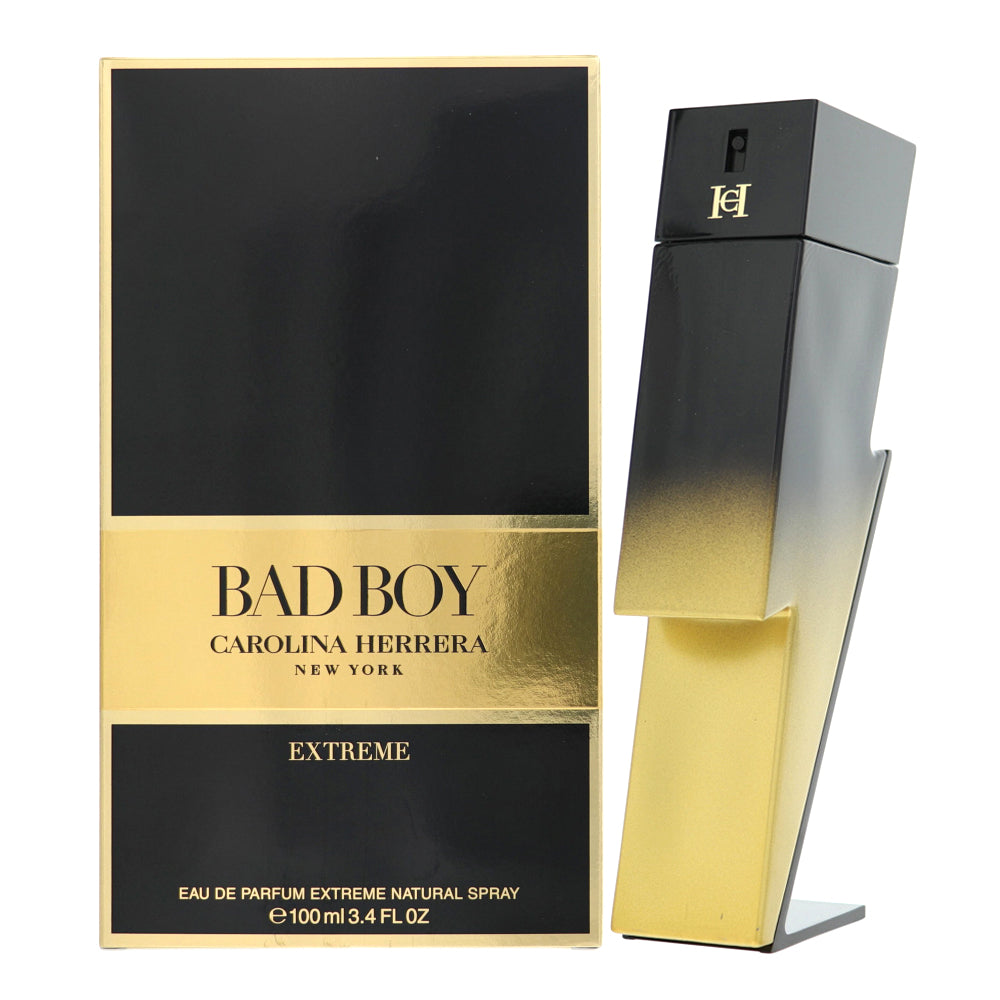 Bad Boy Extreme by Carolina Herrera 3.4 Oz Eau De Parfum Spray In Box for Men