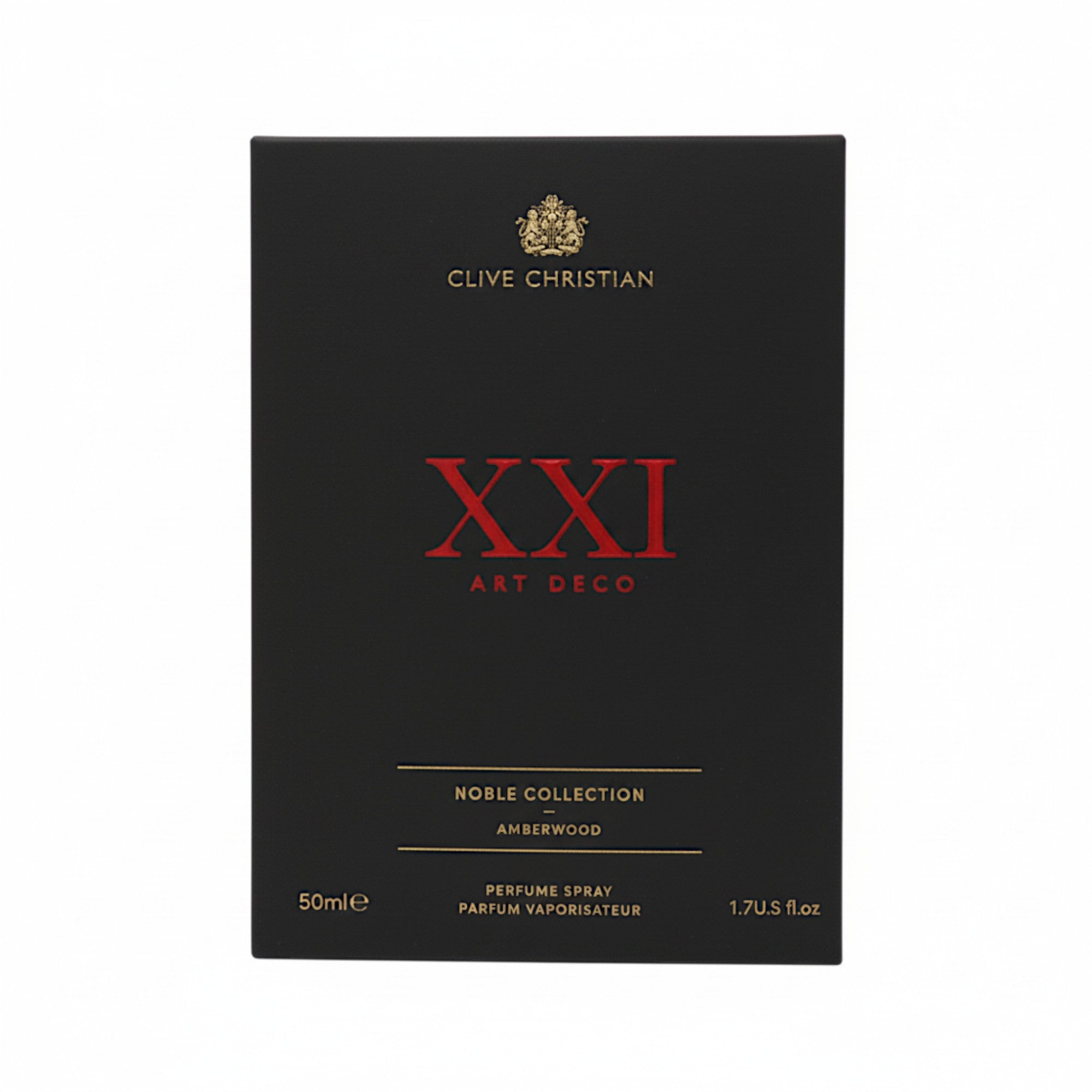 Xxi Noble Collection Art Deco Amberwood by Clive Christian 1.7 Oz Parfum Spray In Box for Men