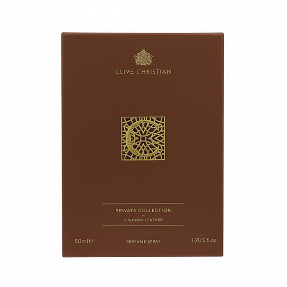 Private Collection C Woody Leather by Clive Christian 1.7 Oz Parfum Spray In Box for Men