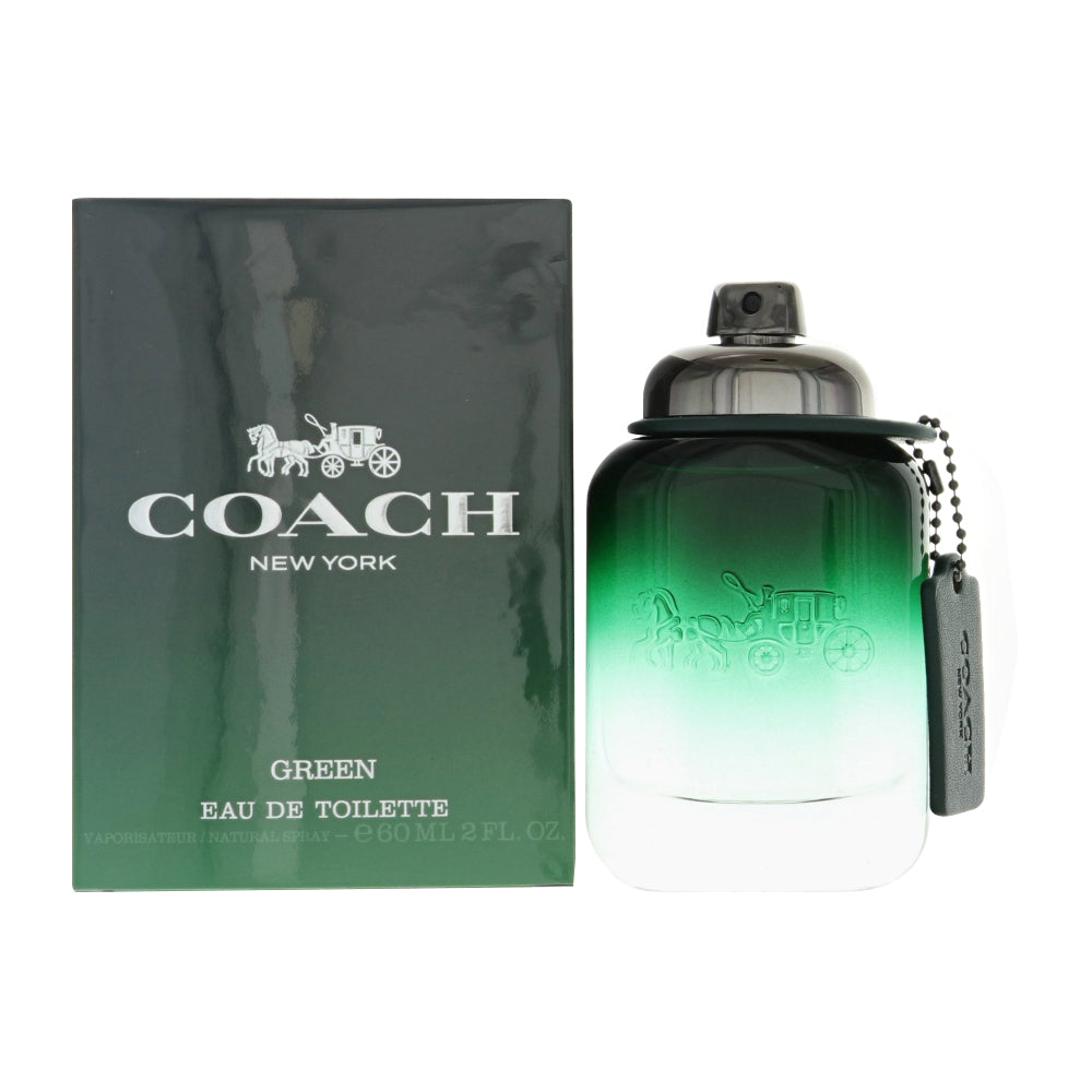 Coach Green By Coach Cologne 2.0 Oz Eau De Toilette Spray For Men - Box