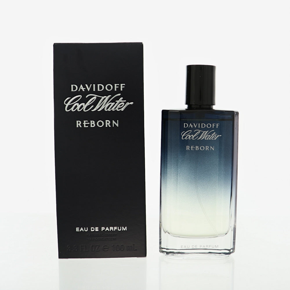 Cool Water Reborn By Davidoff Cologne 3.3 Oz Eau De Parfum Spray For Men - Box