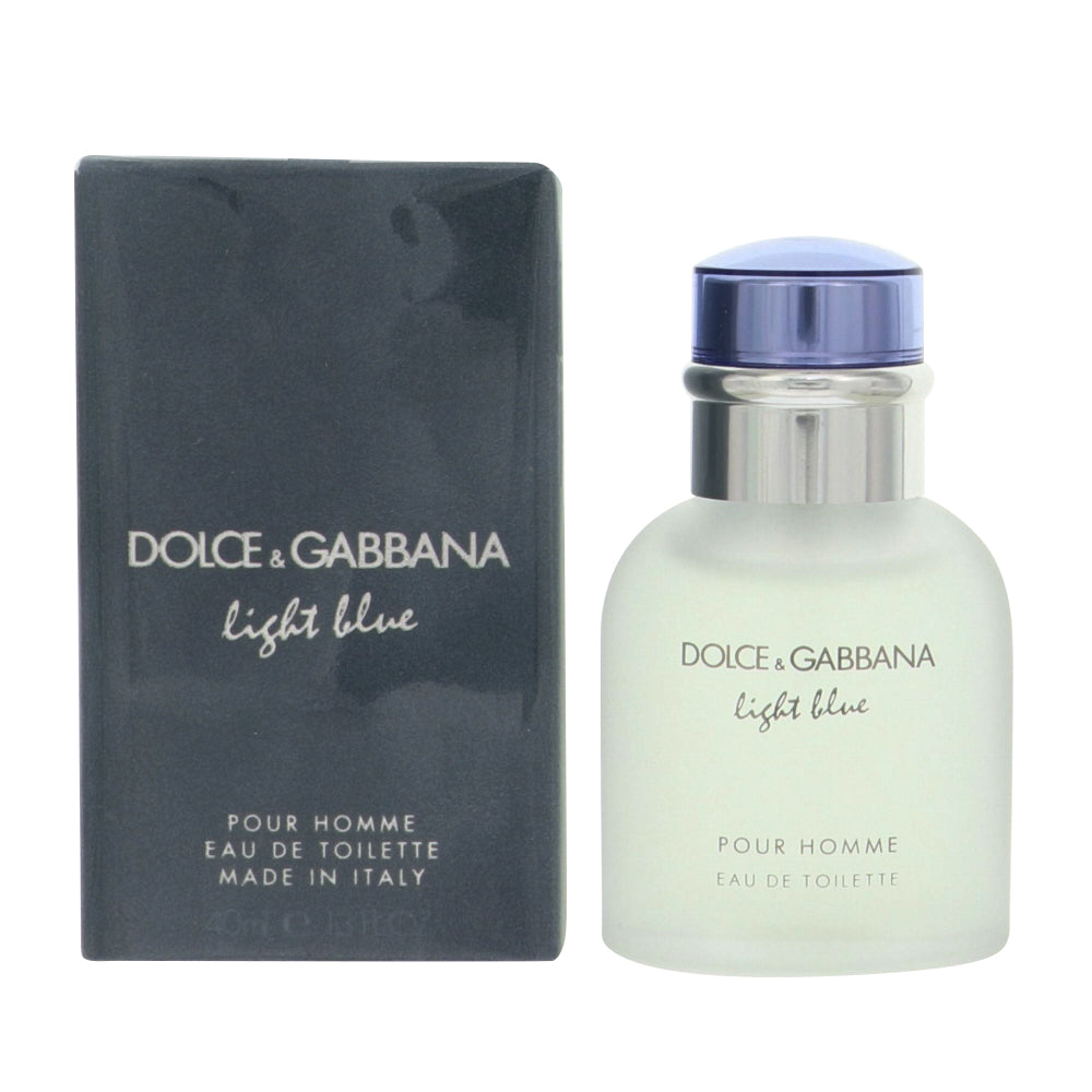 D & G Light Blue By Dolce & Gabbana Cologne 1.3 Oz Eau De Toilette Spray For Men - Box