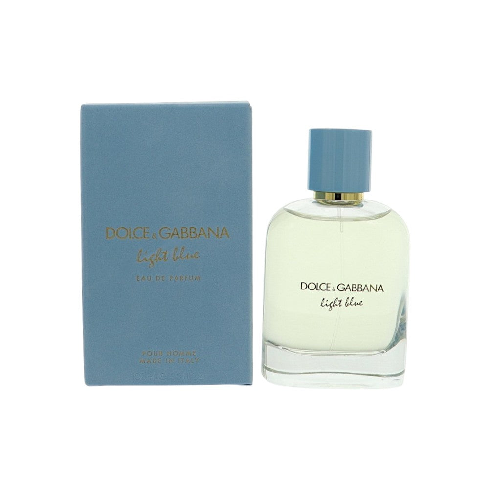D&G Light Blue by Dolce & Gabbana 3.3 Oz Eau De Parfum for Men