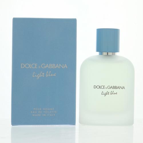 D & G Light Blue By Dolce & Gabbana Cologne 3.3 Oz Eau De Toilette Spray For Men - Box