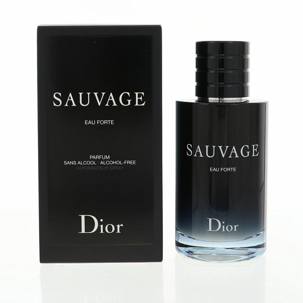 Sauvage Eau Forte By Christian Dior Cologne 3.4 Oz Parfum Spray For Men - Box