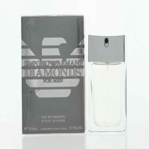 Emporio Armani Diamonds By Giorgio Armani Cologne 1.7 Oz Eau De Toilette Spray For Men - Box