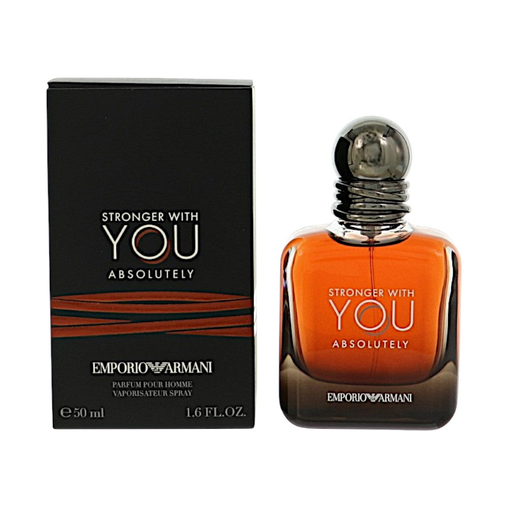 Emporio Armani Stronger With You Absolutely by Emporio Armani 1.7 Oz Eau De Parfum for Men