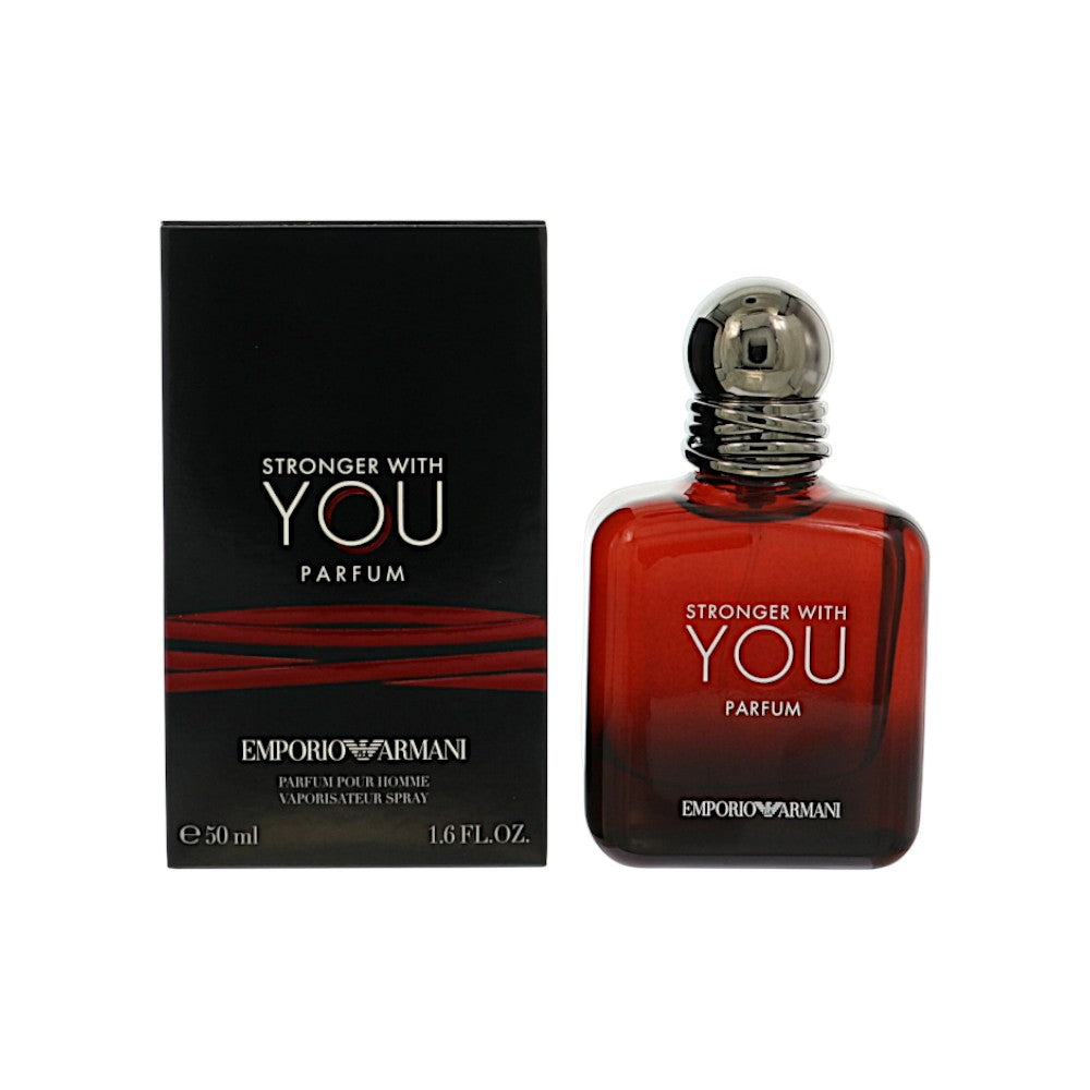 Emporio Armani Stronger With You by Giorgio Armani 1.6 Oz Parfum Spray In Box for Men