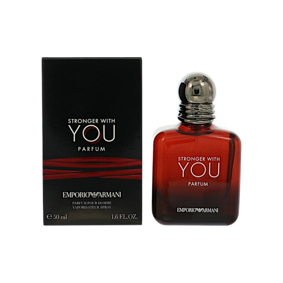 Emporio Armani Stronger With You by Giorgio Armani 1.6 Oz Parfum Spray In Box for Men
