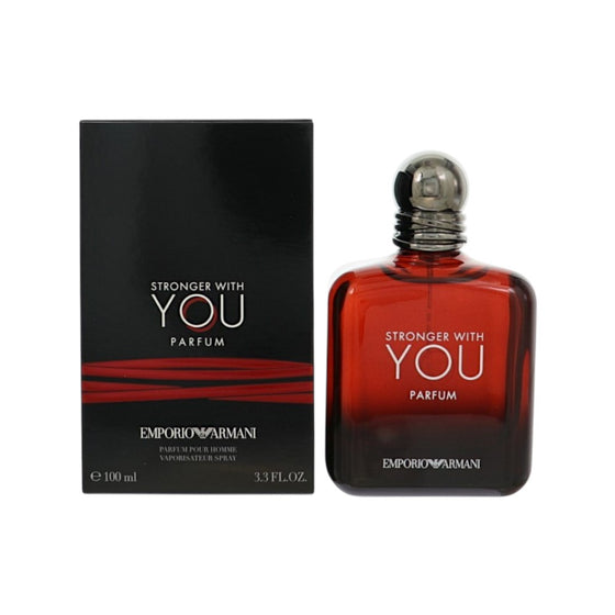 Emporio Armani Stronger With You by Giorgio Armani 3.3 Oz Parfum Spray In Box for Men