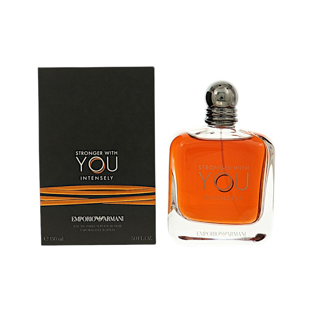 Stronger With You Intensely by Emporio Armani 5 Oz Eau De Parfum Spray In Box for Men