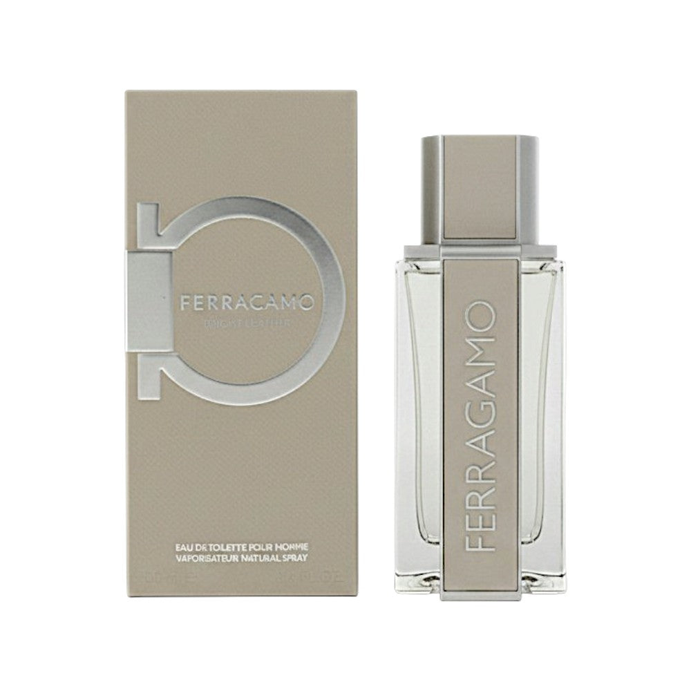 Bright Leather by Salvatore Ferragamo 3.4 Oz Eau De Toilette for Men