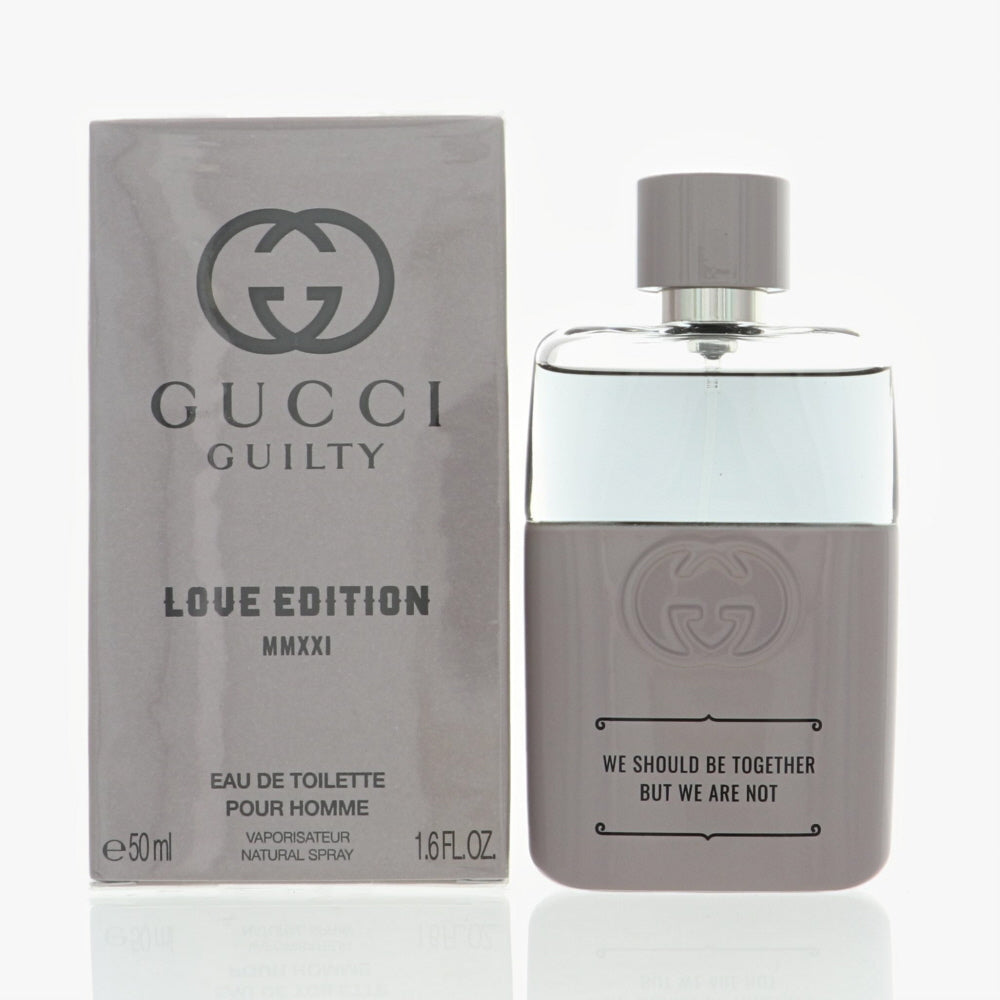 Gucci Guilty Love Edition By Gucci Cologne 1.6 Oz Eau De Toilette Spray For Men - Box