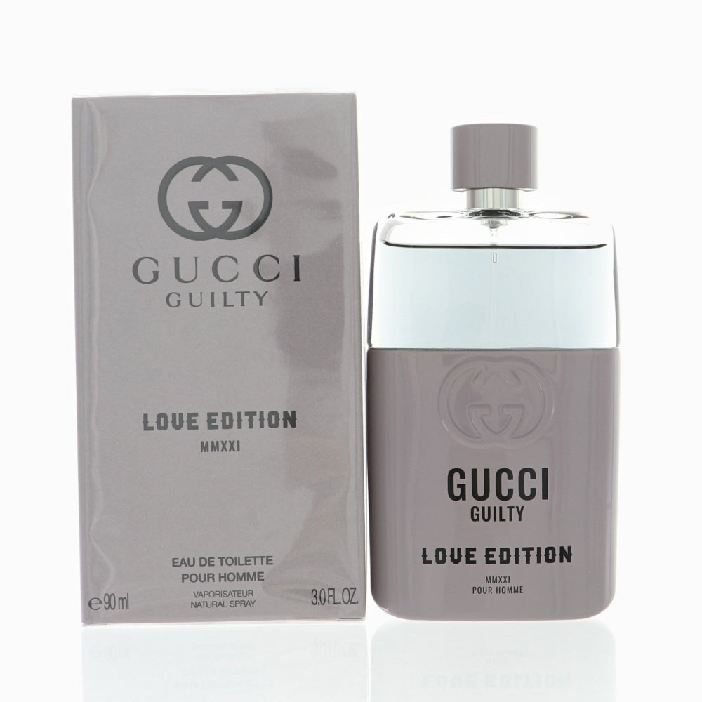 Gucci Guilty Love Edition By Gucci Cologne 3.0 Oz Eau De Toilette Spray For Men - Box