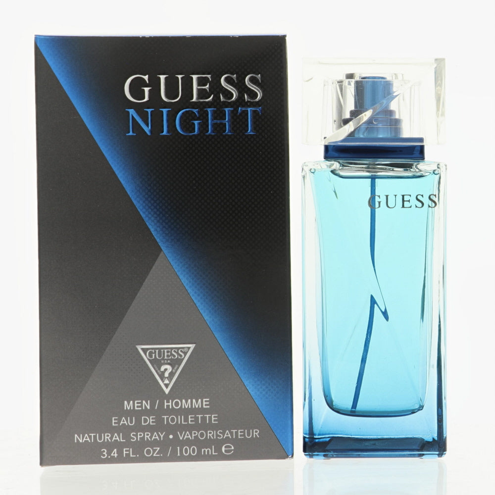 Night by Guess 3.4 Oz Eau De Toilette Spray for Men
