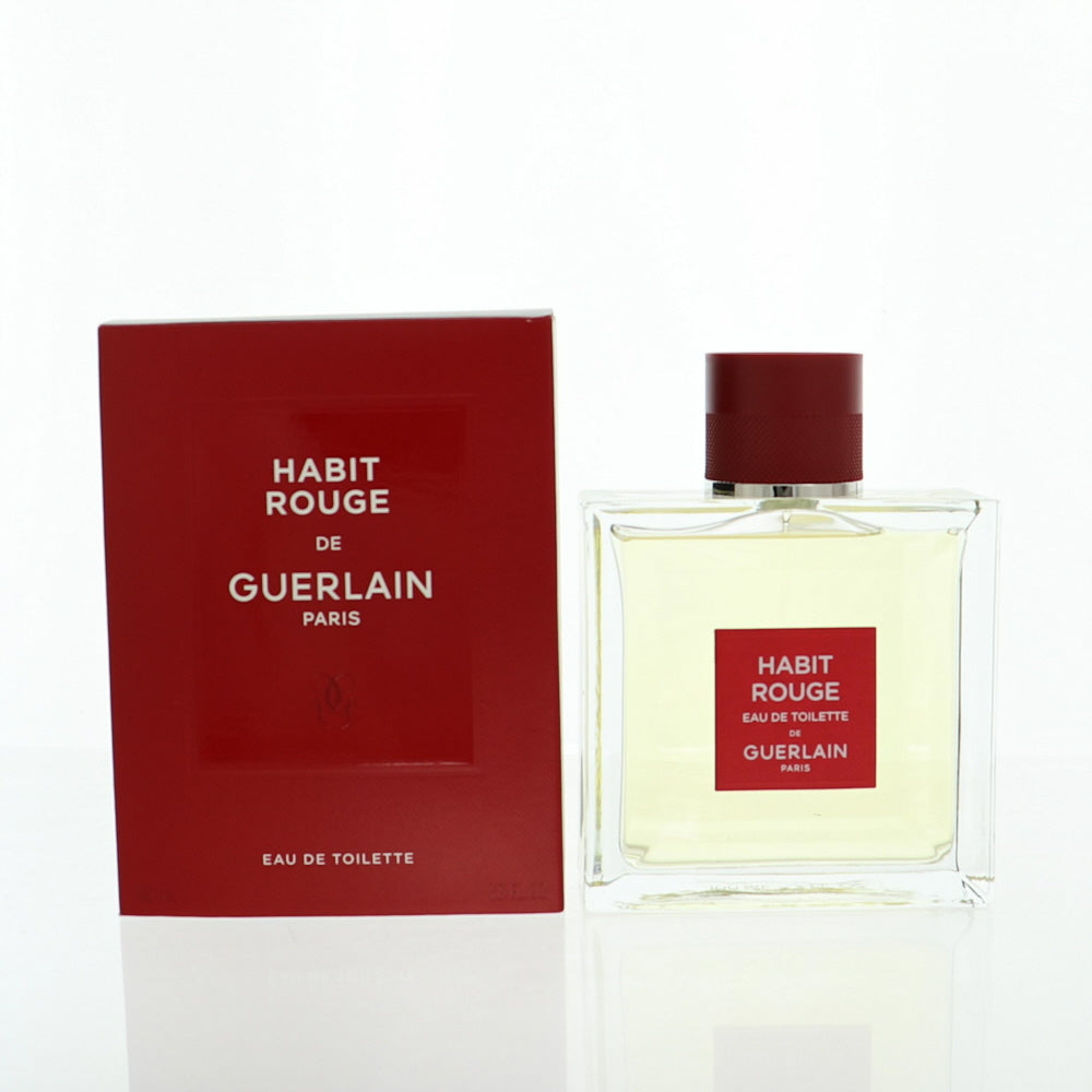 Habit Rouge By Guerlain for Men - 3.3 OZ EAU DE TOILETTE SPRAY