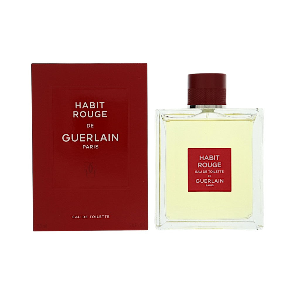 Habit Rouge by Guerlain 5 Oz Eau De Toilette Spray In Box for Men