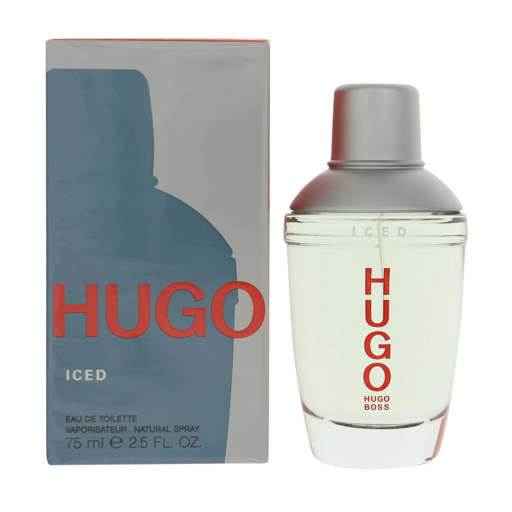 Hugo Iced By Hugo Boss 2.5 Oz Eau De Toilette Spray For Men In Box