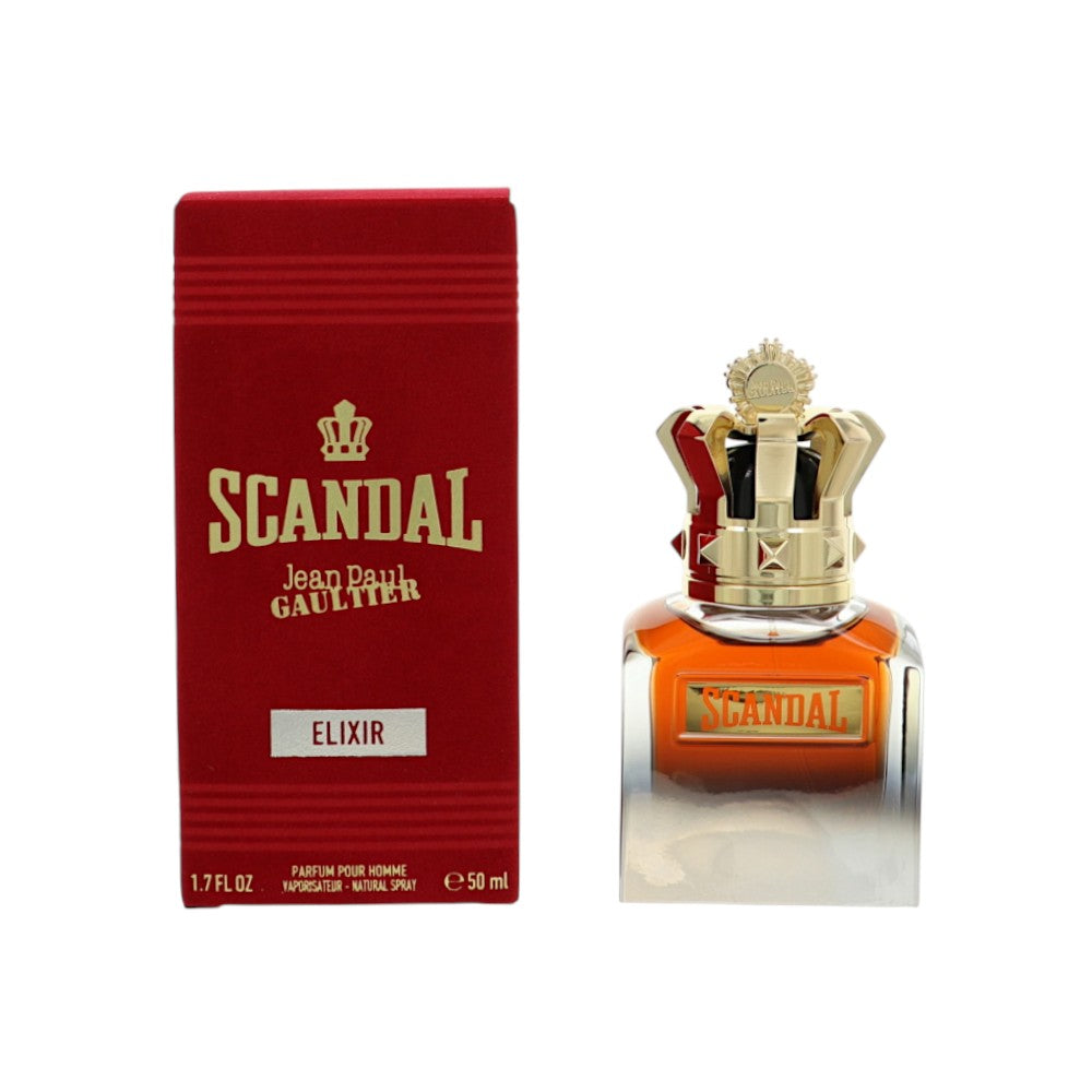 Scandal Elixir by Jean Paul Gaultier 1.7 Oz Parfum Spray In Box for Men
