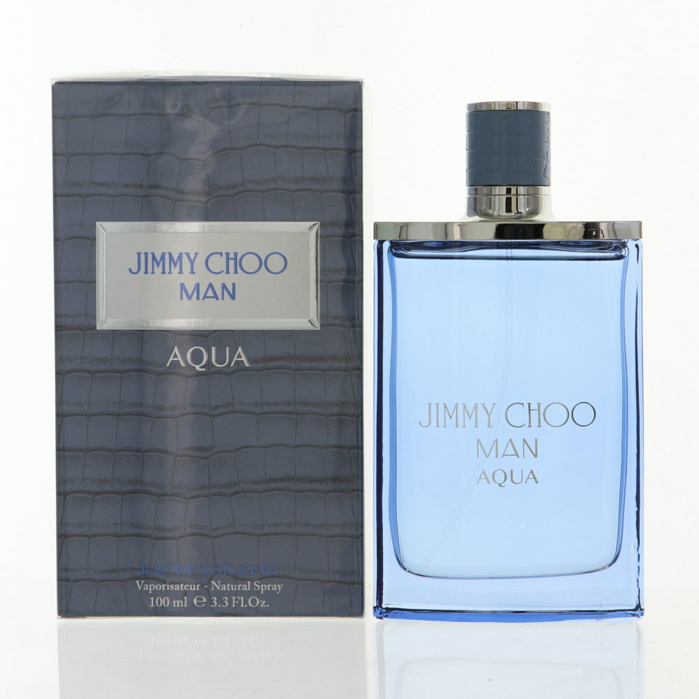 Jimmy Choo Man Aqua By Jimmy Choo 3.3 Oz Eau De Parfum Spray For Men In Box