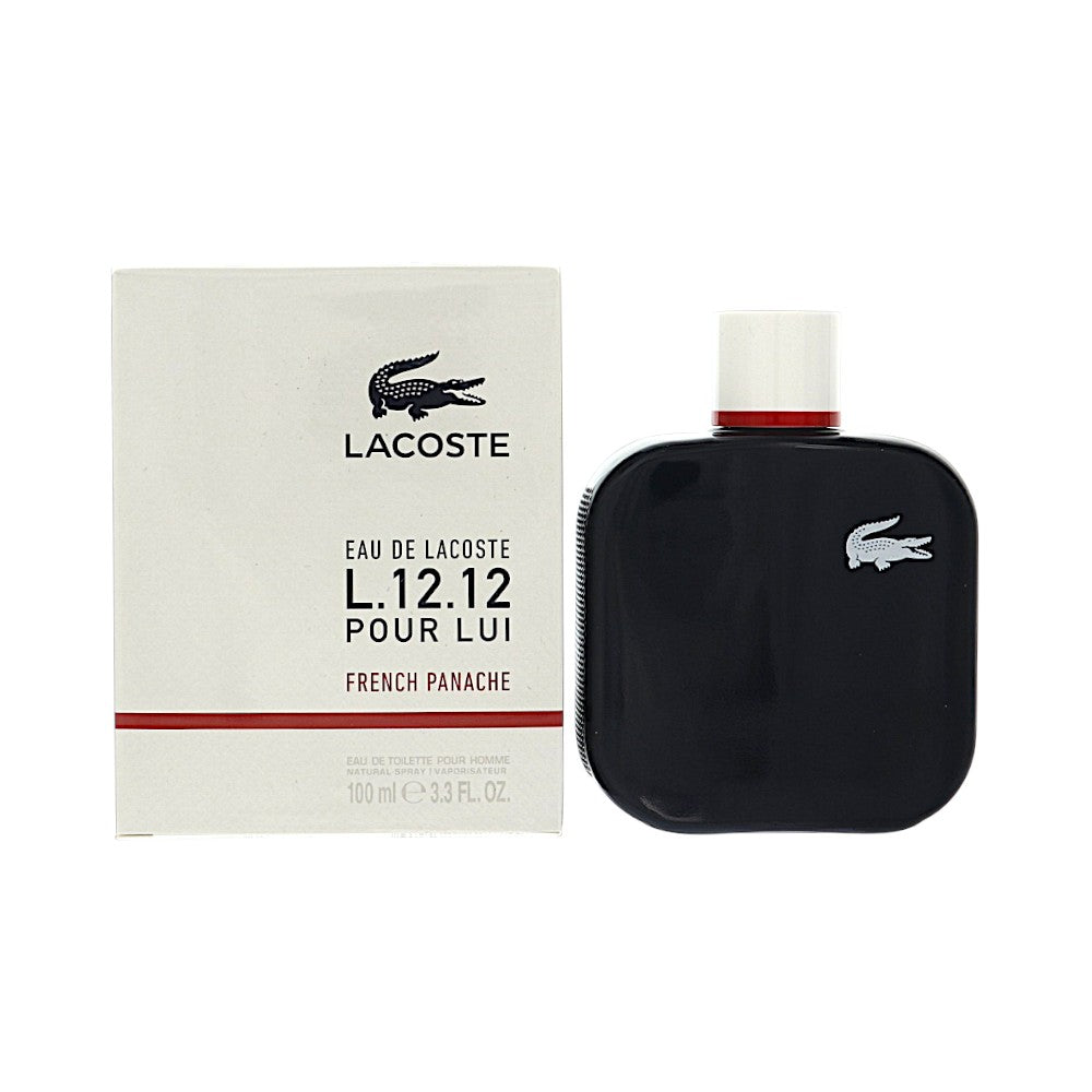 L.12.12 Pour Lui French Panache by Lacoste 3.3 Oz Eau De Toilette Spray In Box for Men