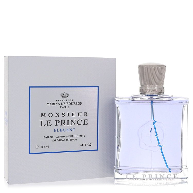 Monsieur Le Prince Elegant by Marina De Bourbon 3.4 Oz Eau De Parfum Spray for Men