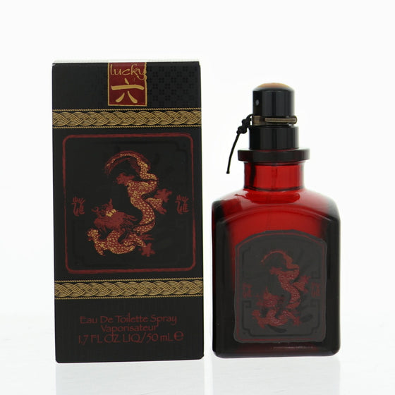 Lucky Number 6 By Lucky Brand Cologne 1.7 Oz Eau De Toilette Spray For Men - Box