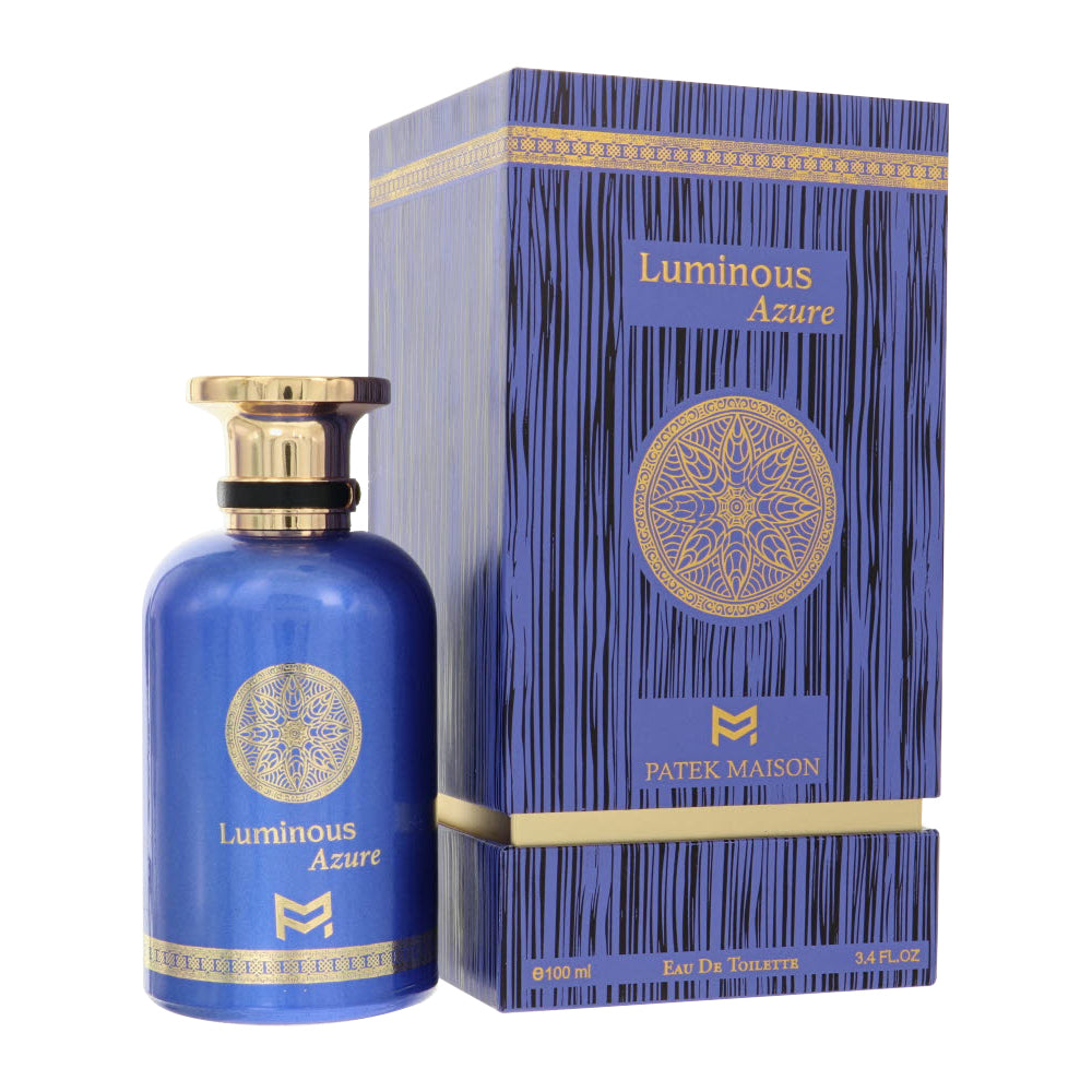 Luminous Azure By Patek Maison Cologne 3.4 Oz Eau De Toilette Spray For Men - Box