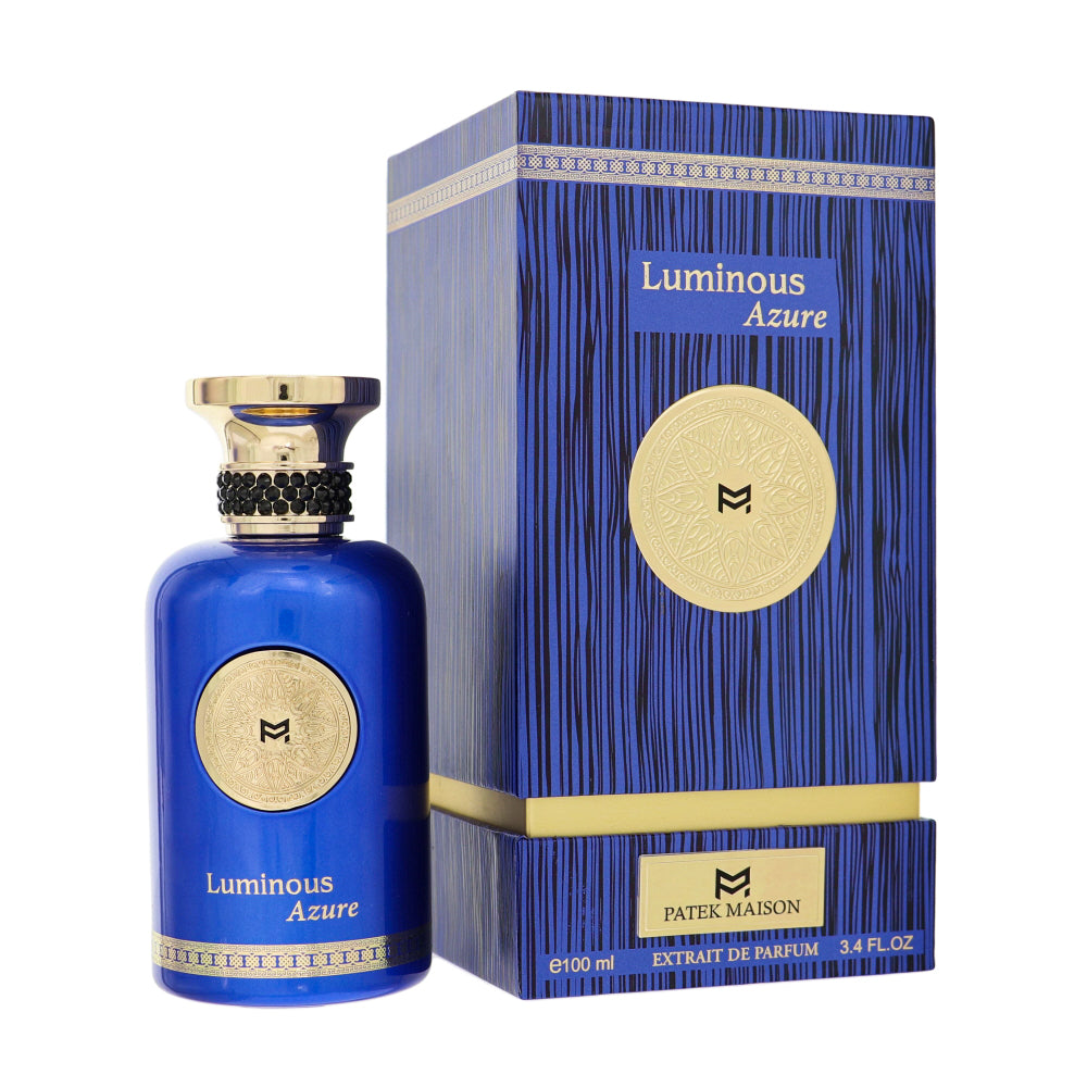 Luminous Azure By Patek Maison Cologne 3.4 Oz Extrait De Parfum Spray For Men - Box