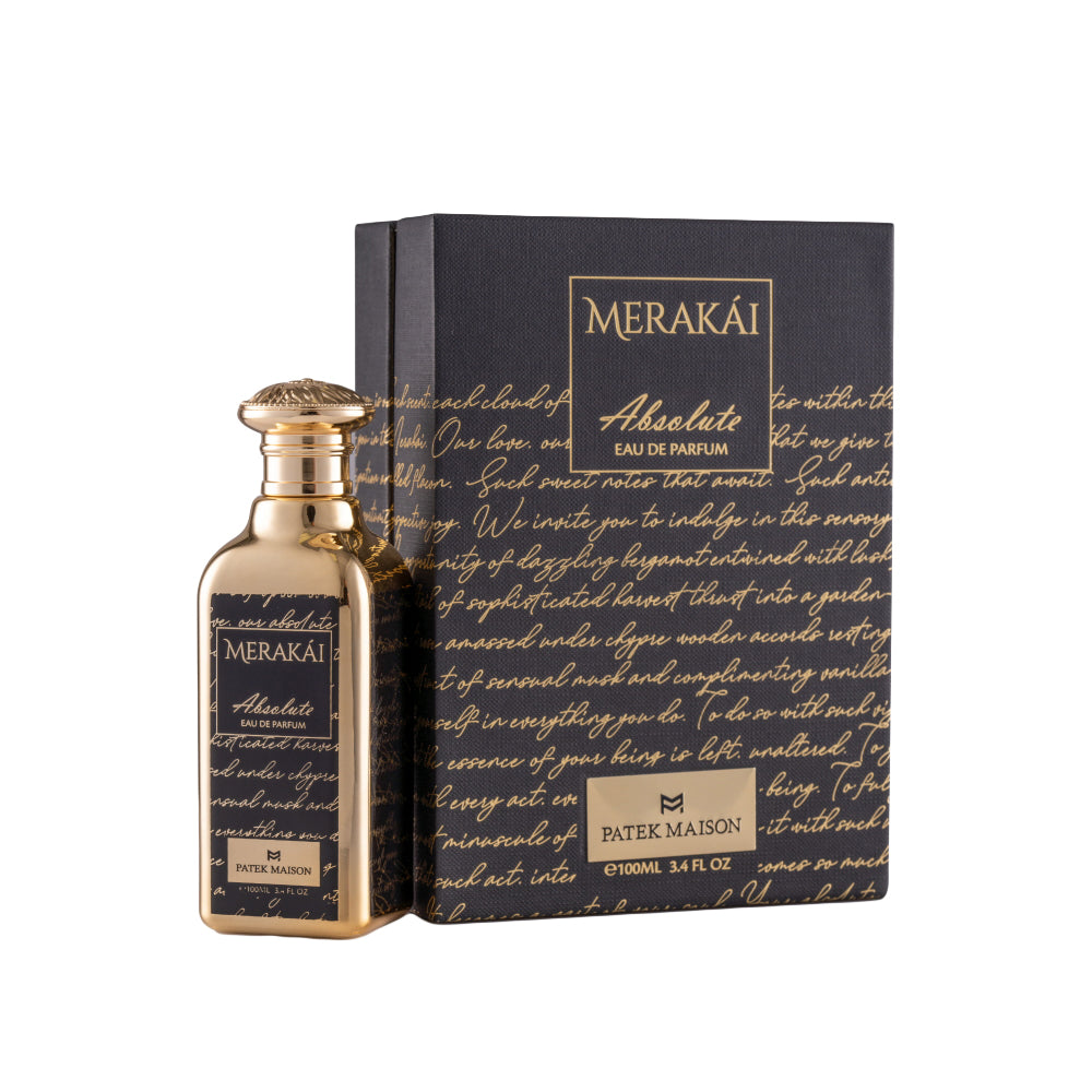 Merakai Absolute By Patek Maison Cologne 3.4 Oz Eau De Parfum Spray For Men - Box