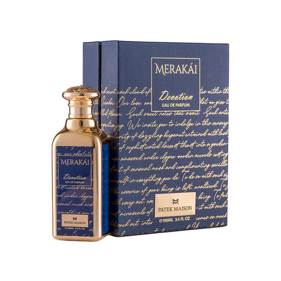 Merakai Devotion by Patek Maison 3.4 Oz Eau De Parfum Spray In Box for Men