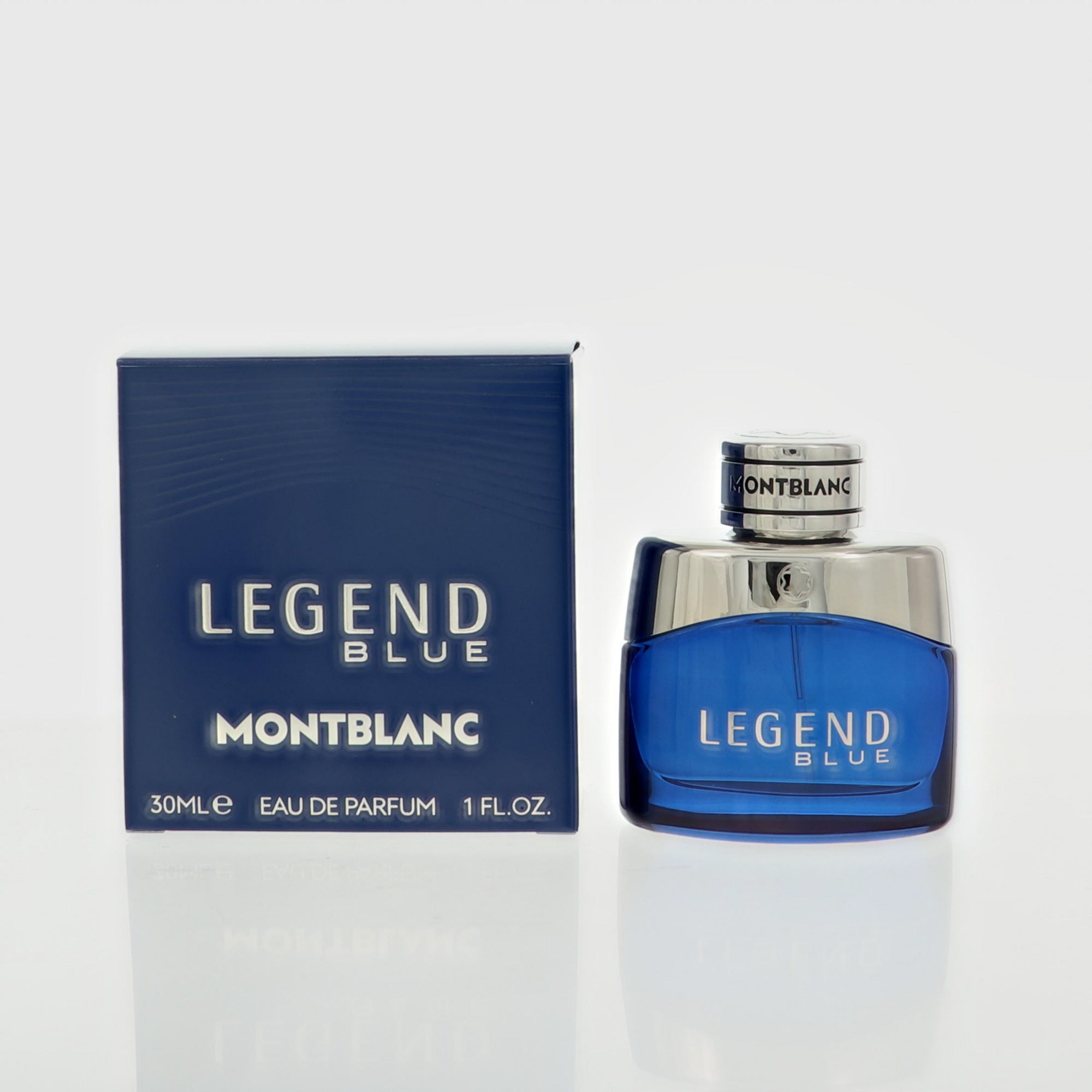 Legend Blue By Montblanc Cologne 1 Oz Eau De Parfum Spray For Men - Box
