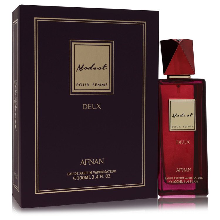Modest Pour Femme Deux by Afnan 3.4 Oz Eau De Parfum Spray for Women