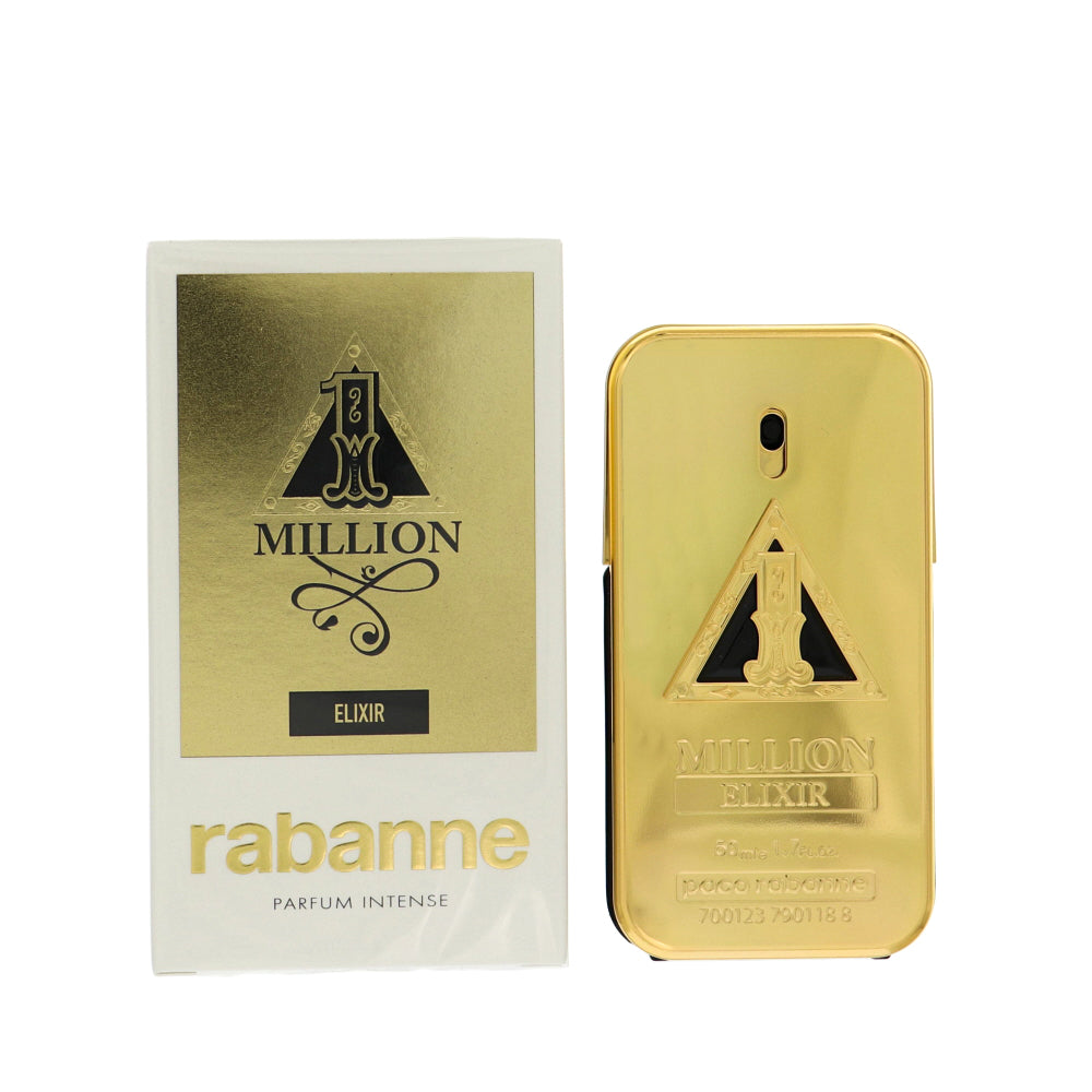 Paco Rabanne 1 Million Elixir By Paco Rabanne Cologne 1.7 Oz Parfum Intense Spray For Men - Box
