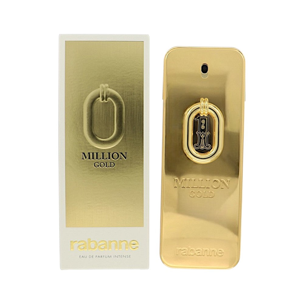 Million Gold Intense by Paco Rabanne 6.8 Oz Eau De Parfum Spray In Box for Men