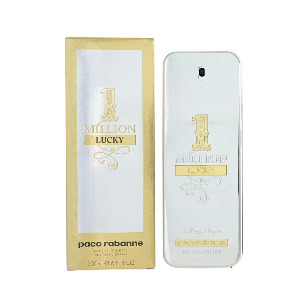 Rabanne Paco Rabbane 1 Million Lucky by Paco Rabanne 6.8 Oz Eau De Toilette Spray for Men